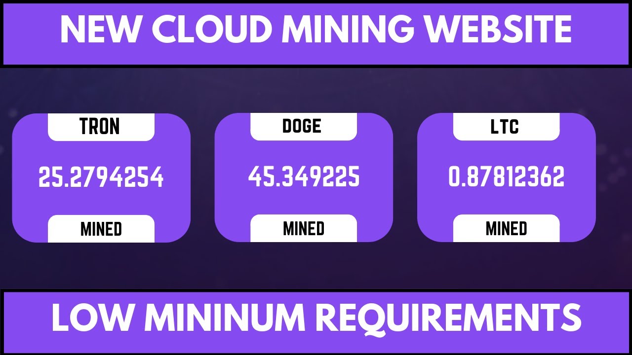 New free mining website birtis cloud mining youtube