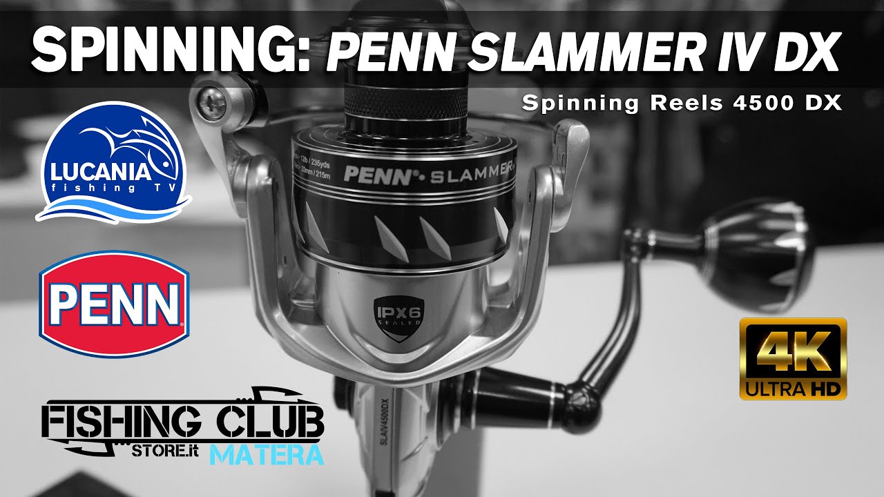 SPINNING  Penn Slammer IV DX Spinning Reels - S2 E6 - 