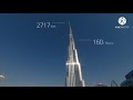 Worlds  tallest  building rising from the fog 2021