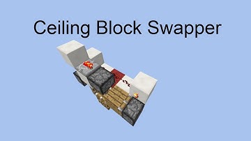 Minecraft 1.6.2 Ceiling Block Swapper