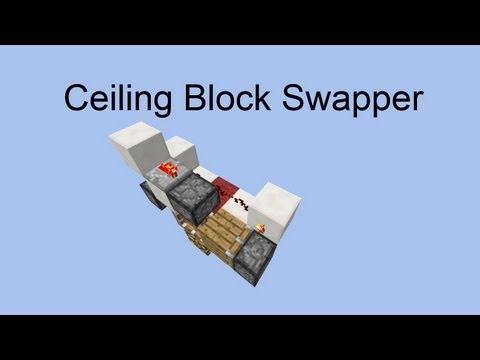 Minecraft 1.6.2 Ceiling Block Swapper