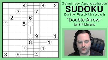 GAS Sudoku Walkthrough - Double Arrow Sudoku by Bill Murphy (2023-11-26)