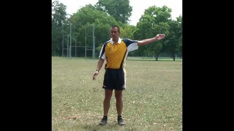 Touch Referee signal : Touch and pass