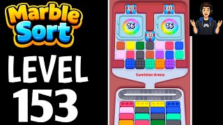 Marble Sort Level 153 Full Walkthrough Solution|Marble Sort - Color puzzle Gameplay Wealth