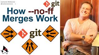 How Git no-ff Merges Work