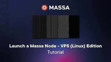 Tutorial - Massa Testnet: Set up a Massa Node (VPS - Linux)