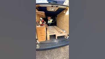 Fatal Flaw in DIY Slat Bed #vanlife #camper #camperconversion