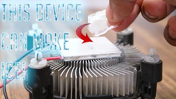 Make ICE Using Peltier MODULE!!!