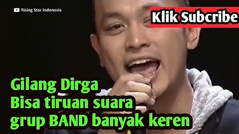 Gilang dirga Menirukan suara