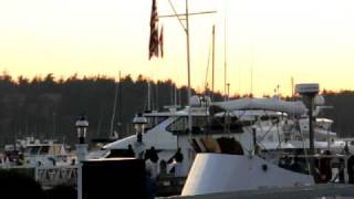 Roche Harbor Colors Ceremony