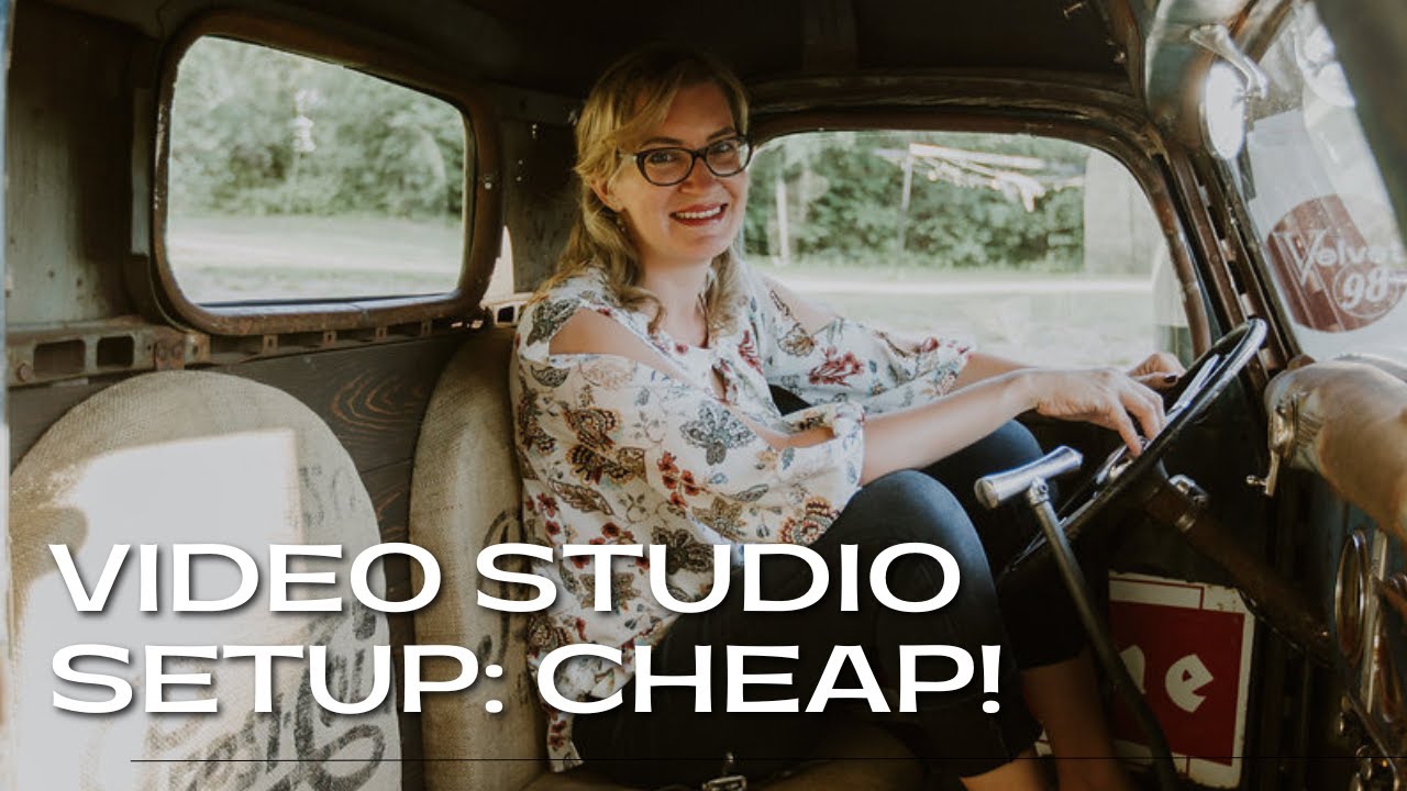 Showing you every piece of video equipment I use for recording painting