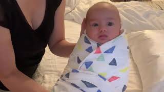 Double Swaddle the baby!