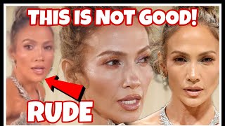 Jennifer Lopez CANCELLED for Being RUDE and MESSY at The Met Gala!