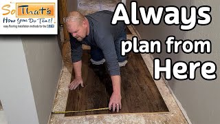 Where You Should Start Installing Laminate Flooring Or Vinyl Plank Flooring