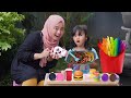 MAIN MASAK MASAKAN 🍰 BIKIN MIE WARNA WARNI 🌈 | Salsa and family