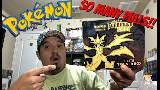 OPENING NEW POKEMON FORBIDDEN LIGHT ELITE TRAINER BOX FROM  FATHERSDAY