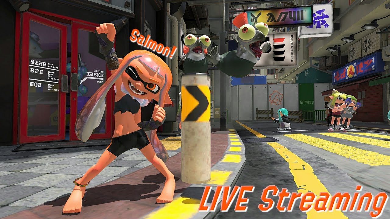 LIVE STREAM - Challenge & Salmon Run