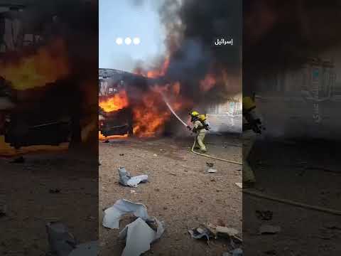 صواريخ إيرانية تُلحق إصابات مباشرة في إسرائيل