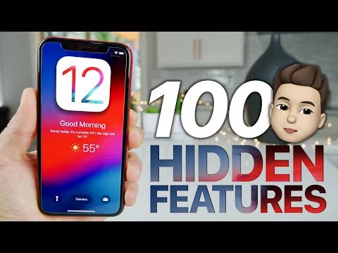 100 NEW iOS 12 Hidden Features & Changes!