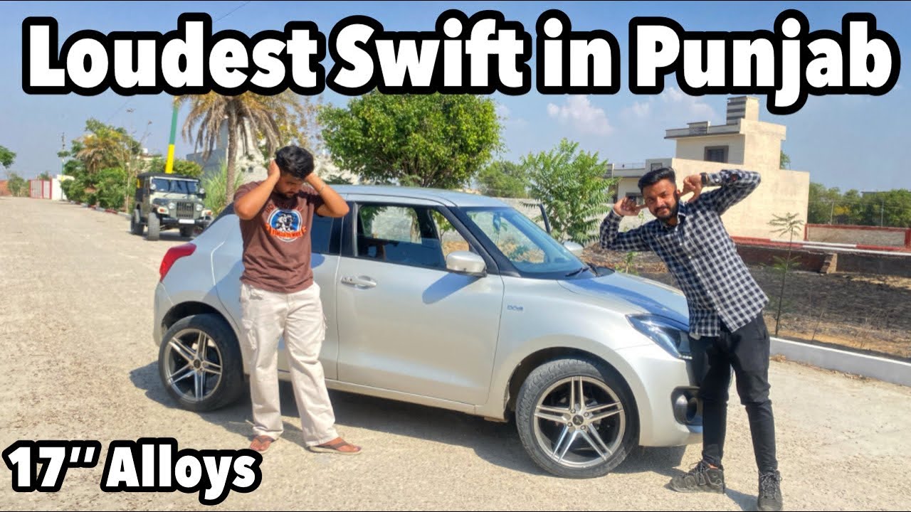 Modified Maruti Swift With Loud Music Setup | Modified Swift | Swift Loud Music System