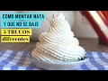 5 TRUCOS para montar NATA y QUE NO SE BAJE. ¿Funcionarán?