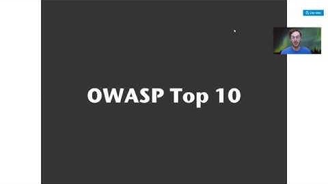 OWASP Top 10 Webinar