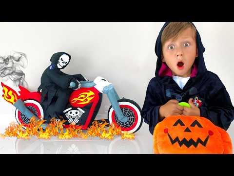 Senya Escapes Spooky Skeleton for Halloween Candy & More Kids Stories