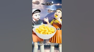 Squid Game AI Korean snack ASMR #squidgame #squidgame2 #ai #asmr