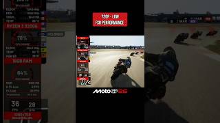 No GPU?! MotoGP 26 on Low End PC | Ryzen 3 3200G Vega8 🚀 #shorts #motogp2026 #gaming