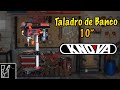 😱TALADRO LASER || Taladro de Banco 10" - KNOVA || #ReNseñameLaHerramienta