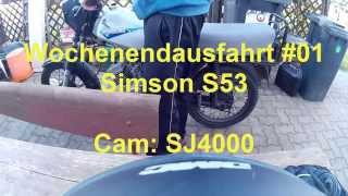 Wochenendausfahrt #01 Simson S53 - SJ4000