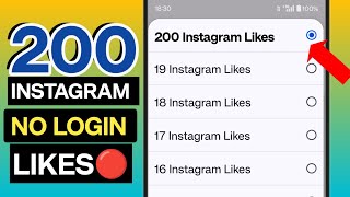 200+🔥 Instagram Likes ♥️ How to get instant instagram likes free 2025