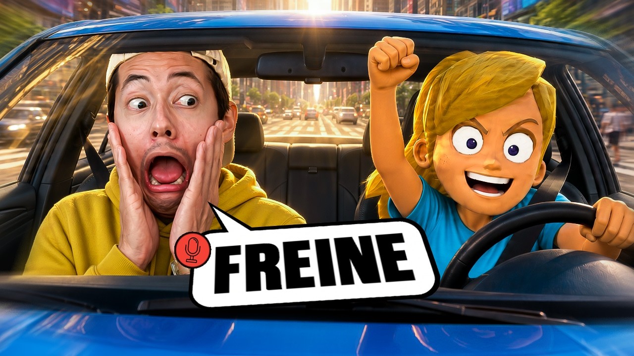 Ma SOEUR me REND FOU !! 🤯 (Teach my little sister how to drive)