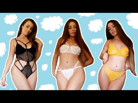 HEAVENLY LINGERIE TRY ON HAUL