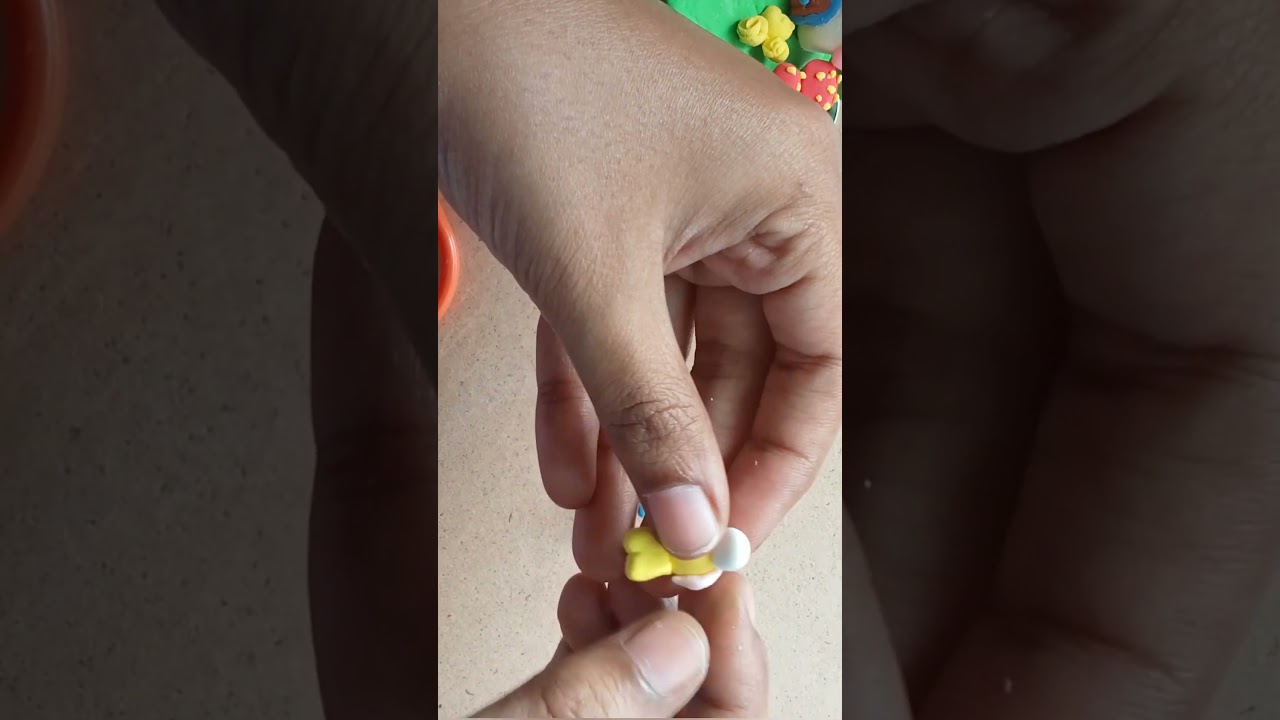 Miniature couple with clay 😍