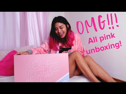 UNBOXING ASUS ROG PINK LTD PERIPHERALS// ALL PINK GAMING ACCESSORIES!