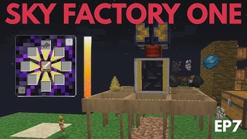 Forcecraft Infusion | Automating Sieves! | Sky Factory One | Ep 7