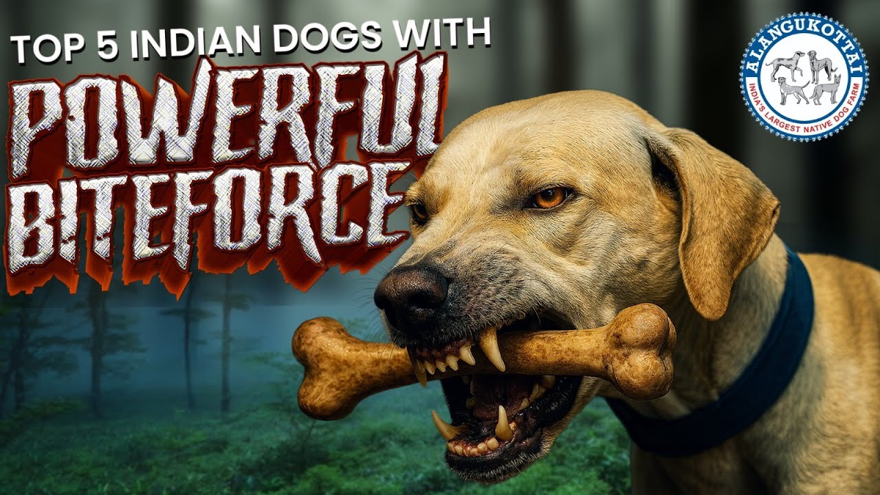 Top 5 Indian Dogs With Powerful Bite-force 