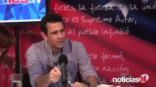 Capriles se pregunta ¿Por que? no se investiga a Diosdado Cabello
