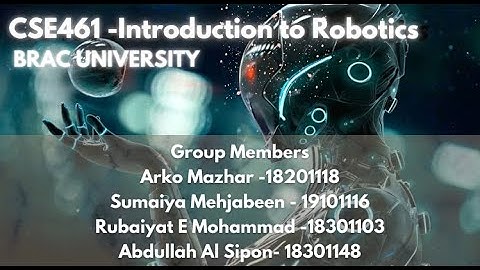 CSE461 || Object Recognition Robot || Fall2021