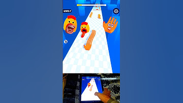 Finger stack 😁😝 runner best mobile game level-7 #tootalgaming69 #games #shorts