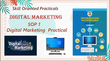 12th std (commerce) HSC-Information Technology- Digital Marketing SOP 1 using laptop/pc.