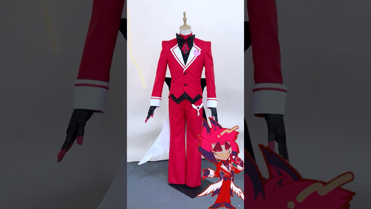 Alastor #anime #game #fyp #hazbinhote #helluvaboss #alastor #costume #cos #cosplay #cosplayer #girl