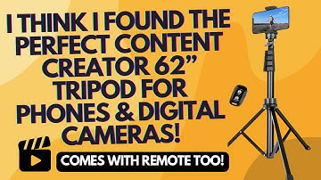 UBeesize 62" Phone Tripod & Selfie Stick Unboxing & Setup | Perfect for Selfies and Video Recording!