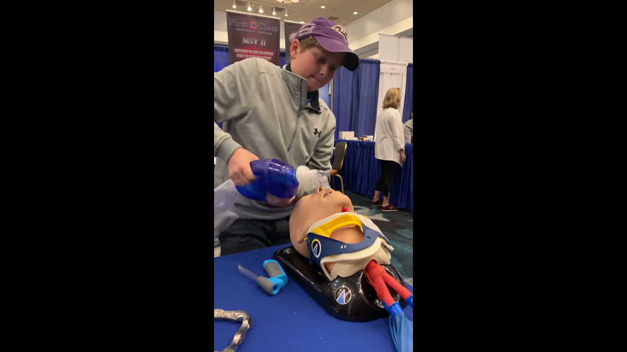 The 12y Old Kid That Successfully Intubates Faster Than Best Paramedics