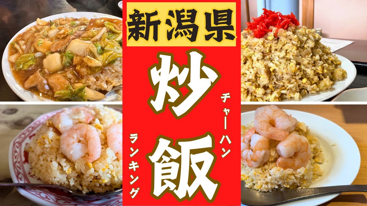 【新潟県】絶品チャーハンランキング！！ベスト１０！！