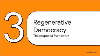 Regenerative Democracy - Beyond a Scandal