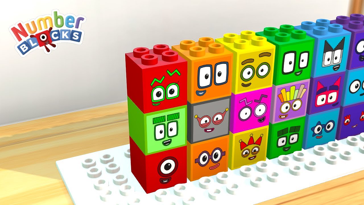 Learn Numbers with Numberblocks Cube Adventure Lego Cube 1 to 100 | Super Fun Math for Kids! 🚀