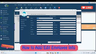 How to Add/Edit Employee Info in Check Time V3 | Time Attendance Management Software