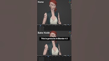 Have you tried the bake node from the Blender 4.1 release yet? #b3d #geonodes #speed #nodetree
